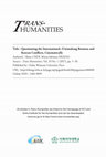 Research paper thumbnail of ' Questioning the International: (Un)making Bosnian and Korean Conflicts, Cinematically', in Trans-Humanities