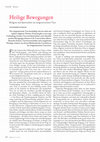 Research paper thumbnail of Religion und Spiritualität im zeitgenössischen Tanz