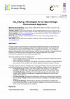 Research paper thumbnail of Up_Citying: 4 Ecologies for an Open Design Environment Approach