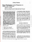 Research paper thumbnail of Neural Mechanisms in the Responses to Amino Acid Deficiency1