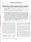 Research paper thumbnail of Chronic Marginal Iron Intakes during Early Development in Mice Result in Persistent Changes in Dopamine Metabolism and Myelin Composition