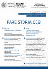 Research paper thumbnail of FARE STORIA OGGI