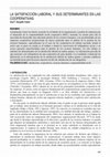 Research paper thumbnail of Dialnet LaSatisfaccionLaboralYSusDeterminantesEnLasCoopera