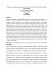 Research paper thumbnail of Lessons for the Anthropocene from the Recent Past: Tobacco use, HIV/AIDS, and Social Transformation