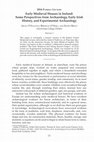 Research paper thumbnail of O'Sullivan, A., O'Neill, B., and Reilly, E. (2017) 'Early Medieval houses in Ireland: Some perspectives from archaeology, early Irish history and experimental archaeology'. Eolas: the Journal for the American Society of Irish Medieval Studies 10,  77-88.