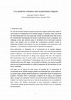 Research paper thumbnail of Los primeros cristianos ante el pluralismo religioso