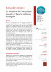 Research paper thumbnail of La réception de l'encyclique Laudato si' dans la mouvance écologiste. Résumé.