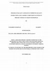 Research paper thumbnail of The Role Of Quality Assurance In Improving Quality Instructions And Academic Achievement Of Pupils In Primary Schools In Sokoto Metropolis of Nigeria