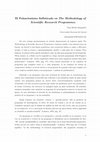 Research paper thumbnail of El Falsacionismo Sofisticado en The Methodology of Scientific Research Programmes