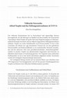 Research paper thumbnail of Karl Heinz Roth/Ulf-Thomas Lesle: Völkische Netzwerke. Alfred Toepfer und das Stiftungsunternehmen ACT/F.V.S.