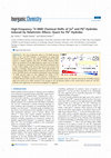 Research paper thumbnail of High-Frequency 1H NMR Chemical Shifts of Sn(II) and Pb(II) Hydrides Induced by Relativistic Effects: Quest for Pb(II) Hydrides