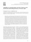 Research paper thumbnail of Adaptability of a specialist predator: the effects of land use on diet diversification and breeding performance of Verreaux's eagles