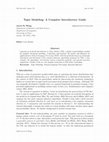 Research paper thumbnail of Topic Modeling: A Complete Introductory Guide