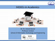 Research paper thumbnail of MOOCs in Academics