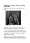 Research paper thumbnail of Vale Rod May – ecological farming pioneer and natural leader