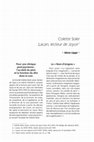 Research paper thumbnail of Pour une clinique post-joycienne: l’au-delà du père et la fonction du dire dans la cure