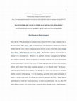 Research paper thumbnail of Do Investors See Value in Ethically Sound CEO Apologies? Investigating Stock Market Reaction to CEO Apologies