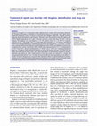 Research paper thumbnail of Treatment of opioid use disorder with ibogaine: detoxification and drug use outcomes