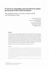 Research paper thumbnail of El cubo de las capacidades como herramienta de análisis para procesos de IAP y Vídeo Participativo / The capability cube as a tool for analysis of PAR and Participatory Video