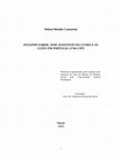 Research paper thumbnail of CANTARINO , NELSON  MENDES. OUSANDO SABER: JOSÉ ANASTÁCIO DA CUNHA E AS
LUZES EM PORTUGAL (1744-1787). PPGH - UFF, 2006. Dissertação de Mestrado.