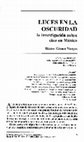 Research paper thumbnail of Luces en la oscuridad. La investigación sobre cine en México.