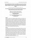 Research paper thumbnail of Jurnal dari SKRIPSI - ANALISIS KEMAMPUAN SISWA DALAM MENYELESAIKAN SOAL HIGH ORDER THINKING DITINJAU DARI KEMAMPUAN AWAL MATEMATIS SISWA ANALYSIS OF STUDENTS ABILITY IN SOLVING HIGH ORDER THINKING PROBLEMS BASED ON MATHEMATICAL INITIAL ABILITY STUDENTS