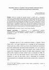 Research paper thumbnail of Alteridade, direito e o Supremo Tribunal Federal: elementos para a crítica dos limites da hermenêutica constitucional