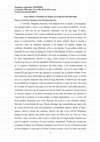 Research paper thumbnail of Goce, Deseo y Erotismo en Sangre en el Ojo de Lina Meruane