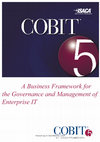 Research paper thumbnail of A Business Framework for the Governance and Management of Enterprise IT