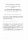 Research paper thumbnail of ON THE PATTERN OF CORRELATION BETWEEN THE FECUNDITY, LENGTH, WEIGHT AND AGE OF MUGIL CEPHALUS LINNAEUS, 1978 (MUGILIDAE) FROM THE BULGARIAN BLACK SEA COAST