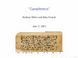 Research paper thumbnail of " Guessference "