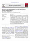 Research paper thumbnail of Laboratory and field evaluations of the efficacy of a fast-killing baculovirus isolate from Spodoptera frugiperda