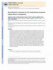 Research paper thumbnail of Mean diffusivity: A biomarker for CSF-related disease and genetic liability effects in schizophrenia