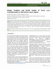 Research paper thumbnail of Design, Synthesis and QSAR Studies of Novel 1,3,4- Triarylpyrazoles as Anti-breast Cancer Agents