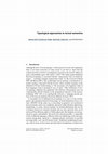 Research paper thumbnail of Typological approaches to lexical semantics