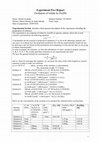 Research paper thumbnail of Physical Chemistry Lab Report: Oxidation of Iodide by Fe(III)