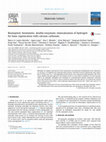 Research paper thumbnail of Bioinspired, biomimetic, double-enzymatic mineralization of hydrogels for bone regeneration with calcium carbonate