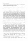 Research paper thumbnail of "Implementation of private law institutions into public law on the example of a code of administrative procedure - remedy or placebo?" / „Implementacja instytucji prawa prywatnego do prawa publicznego na przykładzie kodeksu postępowania administracyjnego – remedium czy placebo?”