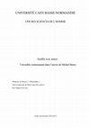 Research paper thumbnail of Souffrir avec autrui : l’invisible communauté dans l’œuvre de Michel Henry