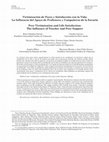 Research paper thumbnail of Victimización de Pares y Satisfacción con la Vida: La Influencia del Apoyo de Profesores y Compañeros de la Escuela Peer Victimization and Life Satisfaction: The Influence of Teacher and Peer Support