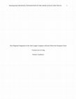 Research paper thumbnail of How Regional Integration in the Arab League Compares with and Affects the European Union