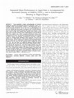 Research paper thumbnail of Impaired maze performance in aged rats is accompanied by increased density of NMDA, 5-HT1A, and α-adrenoceptor binding in hippocampus