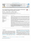 Research paper thumbnail of Can an experimental self-efficacy induction through autobiographical recall modulate analogue posttraumatic intrusions