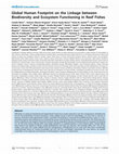 Research paper thumbnail of Global Human Footprint on the Linkage between Biodiversity and Ecosystem Functioning in Reef Fishes