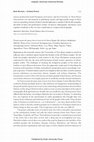 Research paper thumbnail of Review of Fronterización del espacio hacia el norte de la Nueva España. By Cecilia Sheridan Prieto (Hispanic American Historical Review, 2017)