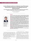 Research paper thumbnail of Lennox-Gastaut syndrome of unknown cause: Phenotypic characteristics of patients in the Epilepsy Phenome/Genome Project