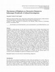 Research paper thumbnail of The Journey of Elephant as a Decorative Element in Saharanpur Woodcraft: A Cultural Investigation