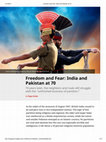 Research paper thumbnail of Freedom & Fear: India and Pakistan at 70