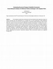 Research paper thumbnail of Evaluating Structural Change in Neolithic Economies: Social Network Analysis of Utilitarian Pottery Exchange in the Jianghan Plain