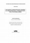 Research paper thumbnail of TESIS DOCTORAL: EVALUACIÓN DE LA ARQUITECTURA DE PAZ Y SEGURIDAD DE LA UNIÓN AFRICANA (APSA): LA OPERACIÓN DE APOYO PARA LA PAZ EN SOMALIA (AMISOM)